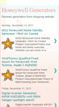 Mobile Screenshot of honeywellgenerators.blogspot.com