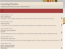 Tablet Screenshot of learningpractice.blogspot.com