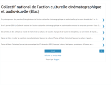 Tablet Screenshot of cinema-diversite-culturelle.blogspot.com