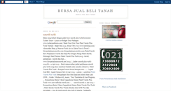 Desktop Screenshot of bursa-tanah.blogspot.com