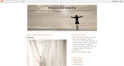 Desktop Screenshot of praiadeserta.blogspot.com
