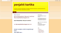 Desktop Screenshot of kartika-kita.blogspot.com