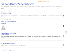 Tablet Screenshot of diasemcarroblumenau.blogspot.com