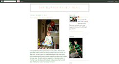 Desktop Screenshot of hansen-family-blog.blogspot.com