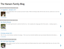 Tablet Screenshot of hansen-family-blog.blogspot.com