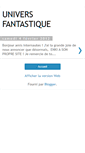 Mobile Screenshot of luniversfantastiquedecarolinebright.blogspot.com