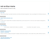 Tablet Screenshot of notsobluemama.blogspot.com