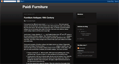 Desktop Screenshot of paidifurniture.blogspot.com