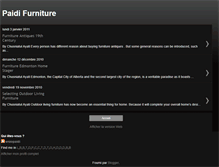 Tablet Screenshot of paidifurniture.blogspot.com