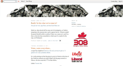 Desktop Screenshot of canadianpoliticalstuff.blogspot.com