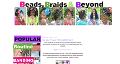 Desktop Screenshot of beadsbraidsbeyond.blogspot.com