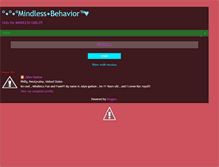 Tablet Screenshot of mindlessgurlz.blogspot.com