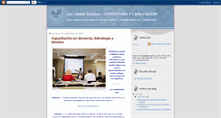 Desktop Screenshot of gyc-servicios.blogspot.com