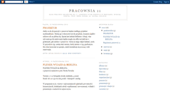 Desktop Screenshot of pracownia11.blogspot.com