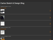 Tablet Screenshot of carlosgonzalezdesign.blogspot.com