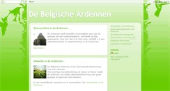 Desktop Screenshot of debelgischeardennen.blogspot.com