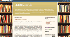 Desktop Screenshot of lenguacolegiolosabetos.blogspot.com