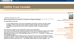 Desktop Screenshot of cathiefromcanada.blogspot.com