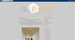 Desktop Screenshot of gilliflowerdesign.blogspot.com