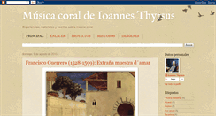 Desktop Screenshot of ithyrsus.blogspot.com