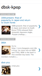 Mobile Screenshot of dbsk-kpop.blogspot.com