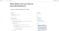 Desktop Screenshot of ganar-dinero-facil-2008.blogspot.com