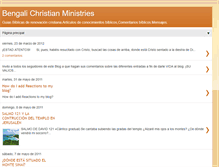 Tablet Screenshot of bengalichristianministries.blogspot.com