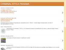 Tablet Screenshot of criminalisticaypanama.blogspot.com