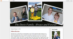 Desktop Screenshot of davis4family.blogspot.com