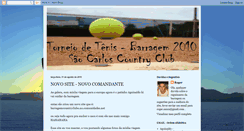Desktop Screenshot of barragem2010.blogspot.com