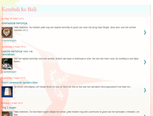 Tablet Screenshot of kembali-ke-bali.blogspot.com