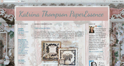 Desktop Screenshot of paperessence.blogspot.com