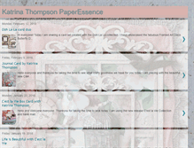Tablet Screenshot of paperessence.blogspot.com