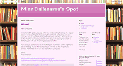 Desktop Screenshot of missdallesasse.blogspot.com