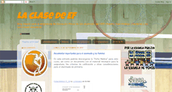 Desktop Screenshot of laclasedeef.blogspot.com