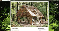 Desktop Screenshot of cornishwoodlandworkshop.blogspot.com