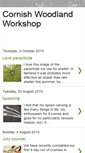 Mobile Screenshot of cornishwoodlandworkshop.blogspot.com