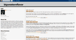 Desktop Screenshot of bigwesternflavor.blogspot.com