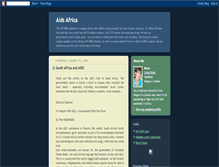 Tablet Screenshot of aidsafrica.blogspot.com