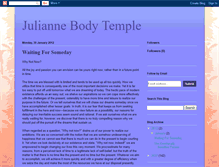 Tablet Screenshot of juliannebodytemple.blogspot.com