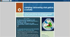 Desktop Screenshot of caravaningcorunha.blogspot.com