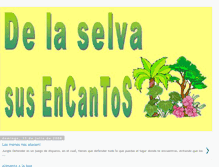 Tablet Screenshot of delaselvasusencantos.blogspot.com