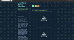 Desktop Screenshot of localitems.blogspot.com