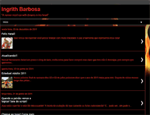 Tablet Screenshot of ingrithbarbosa.blogspot.com