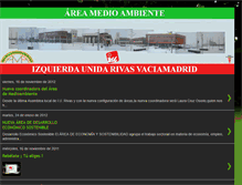 Tablet Screenshot of medioambienteiurivas.blogspot.com