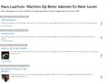 Tablet Screenshot of hanslaarhuis.blogspot.com