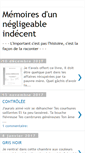 Mobile Screenshot of negligeableindecent.blogspot.com