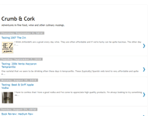 Tablet Screenshot of crumbandcork.blogspot.com