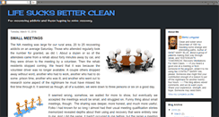 Desktop Screenshot of lifesucksbetterclean.blogspot.com