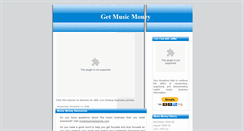 Desktop Screenshot of getmusicmoney.blogspot.com